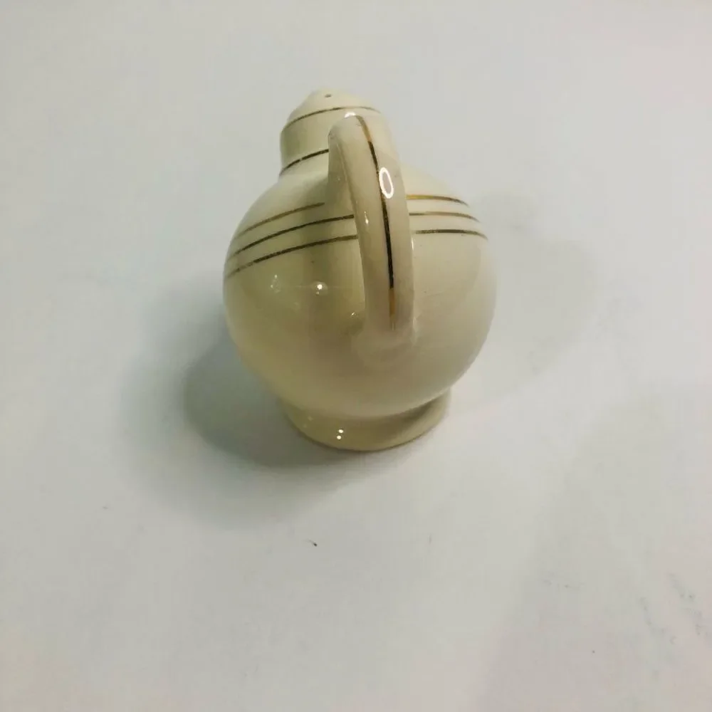 Vintage‎ white and gold hand painted replacement shaker